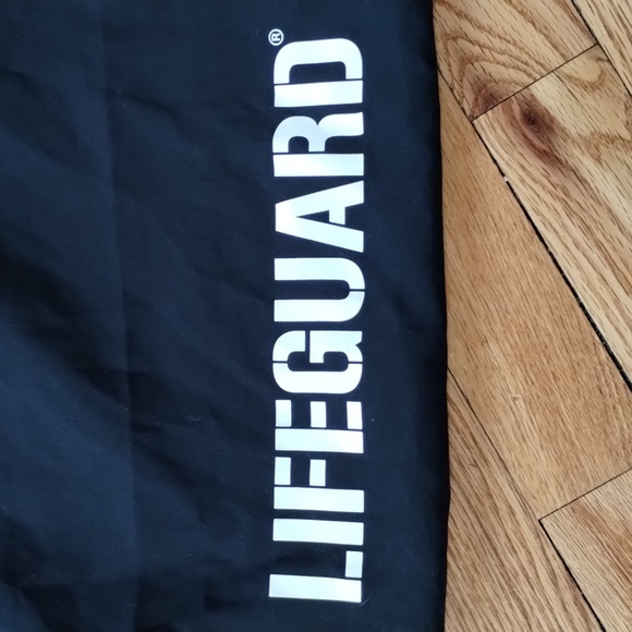 2 pc Set Speedo Lifeguard Swimsuit Maillot w/ Shorts 8 Lycra Black Classic NWT - Picture 14 of 14